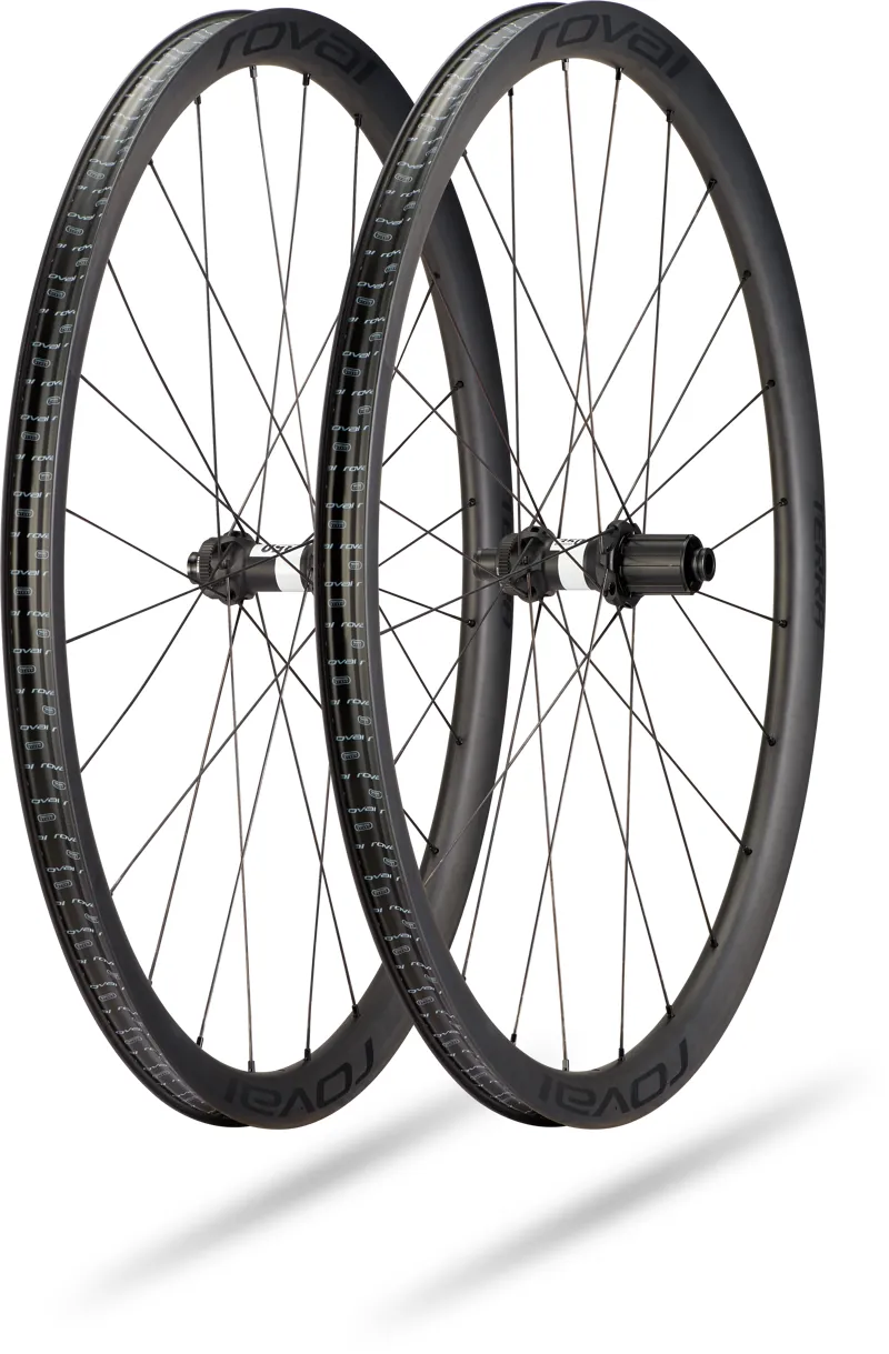 Specialized Roval Terra CL 700C Carbon Wheelset in Black