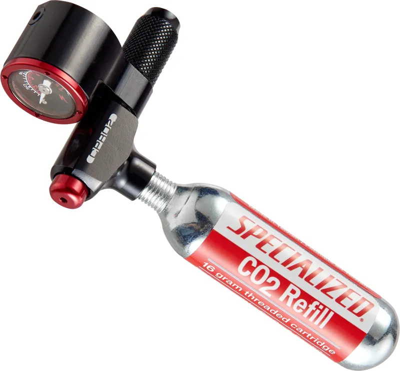 Specialized Air Tool Gauge Trigger Co2 Pump in Silver