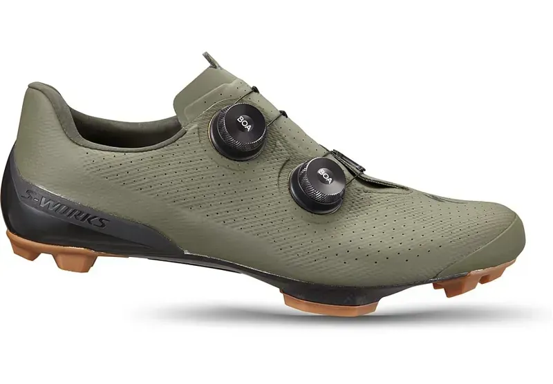 Specialized S-Works Recon MTB Shoes in Oak Green/Dark Moss