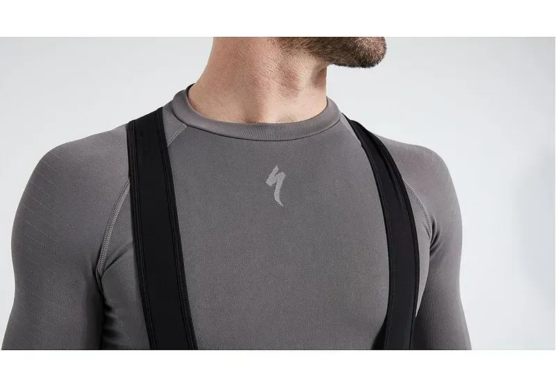 Specialized Seamless Long Sleeve Baselayer in Grey-3