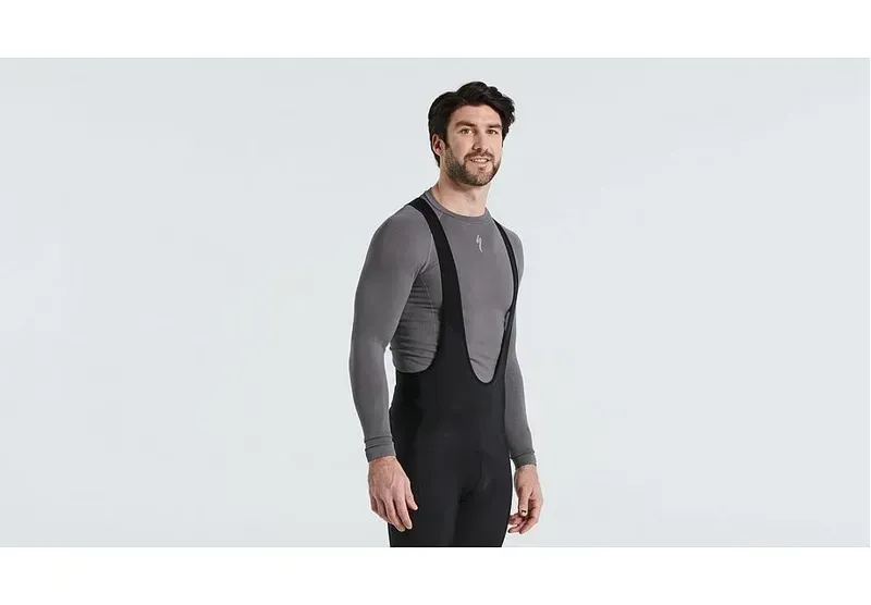 Specialized Seamless Long Sleeve Baselayer in Grey-5