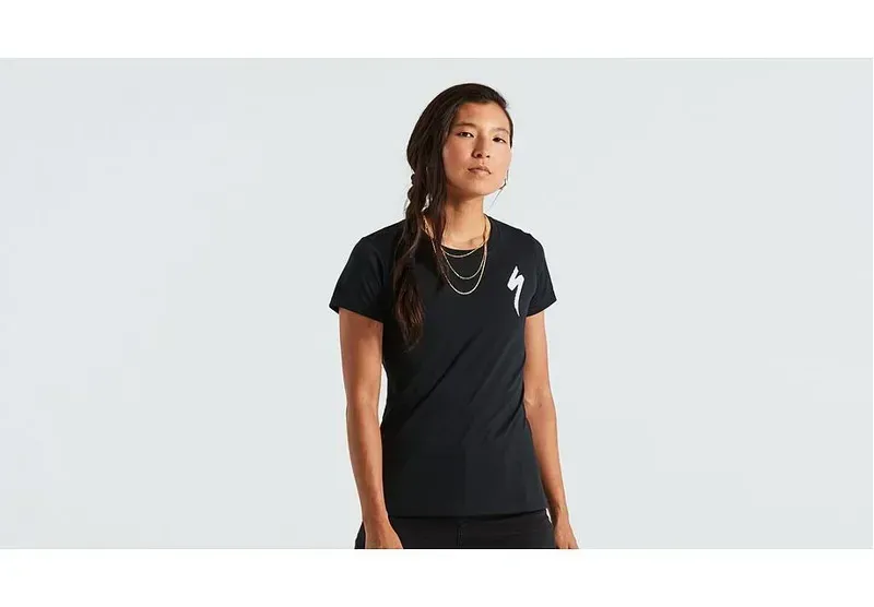 Specialized Women's S-Logo Short Sleeve T-shirt in Black-5