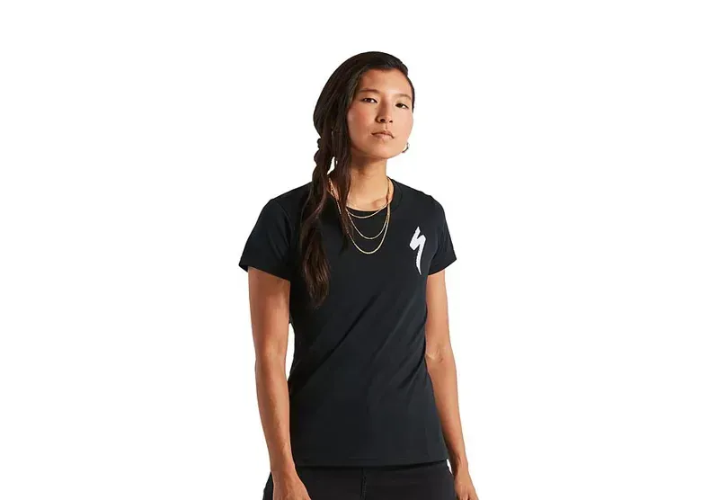Specialized Women's S-Logo Short Sleeve T-shirt in Black-2