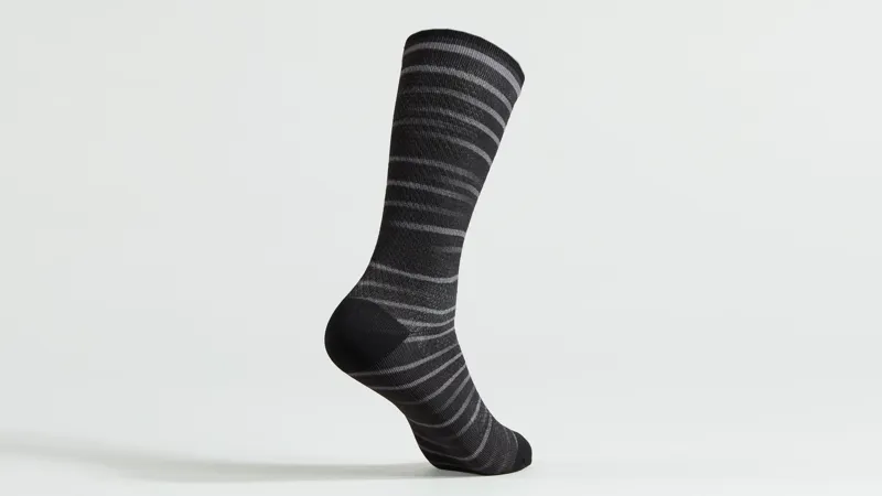 Specialized Soft Air Tall Socks in Black Mirage