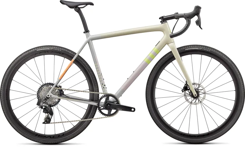 Specialized CruX Expert Gravel Bike in White Speckled