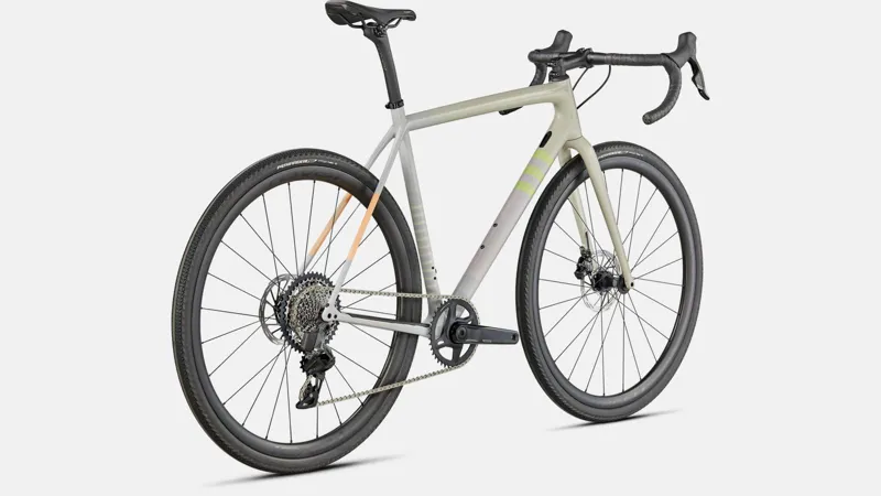 Specialized CruX Expert Gravel Bike in White Speckled-4