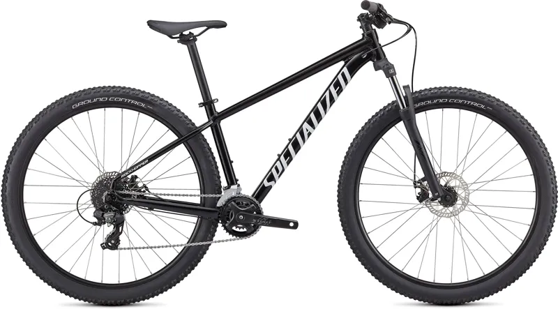 Specialized Rockhopper 27.5 Hardtail Mountain Bike in Black/White