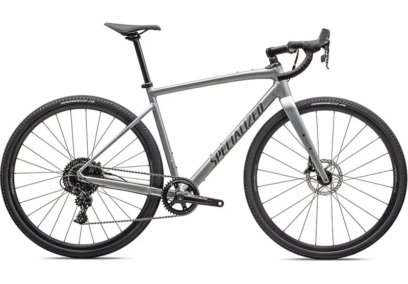 Specialized Diverge Comp E5 Gravel Bike in Silver Dust/Smoke