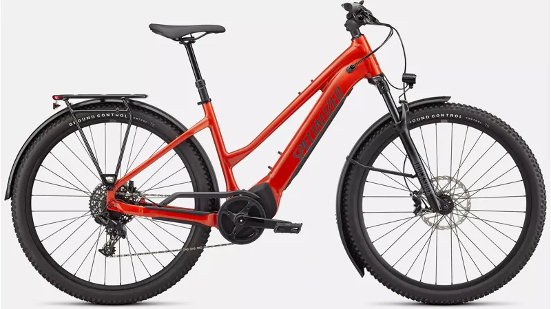 Specialized Turbo Tero 4.0 Step-Through EQ eMTB in Red