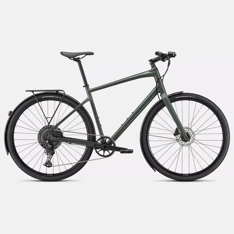 2022 Specialized Sirrus X 4.0 EQ Hybrid Bike in Oak Green/Black