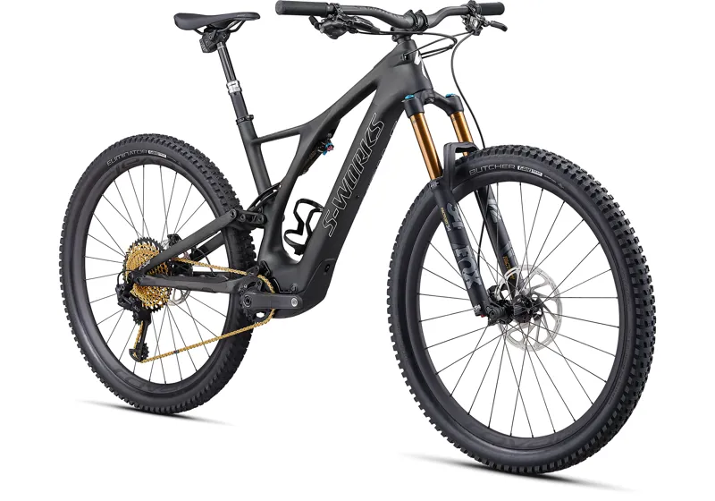 2020 Specialized S-Works Turbo Levo SL Carbon FS MTB in Grey-5