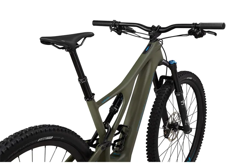 2020 Specialized Turbo Levo SL Expert Carbon Electric FS MTB in Green-9