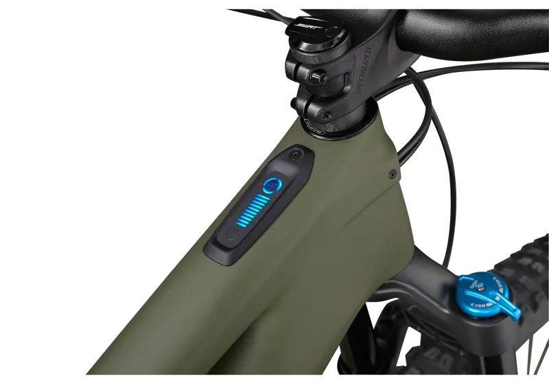 2020 Specialized Turbo Levo SL Expert Carbon Electric FS MTB in Green-3