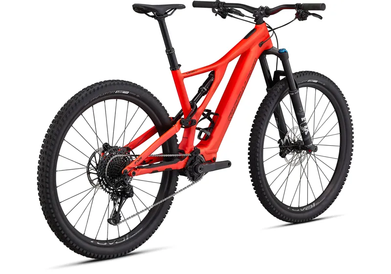Specialized Turbo Levo SL Comp Electric FS Mountain Bike in Red-1