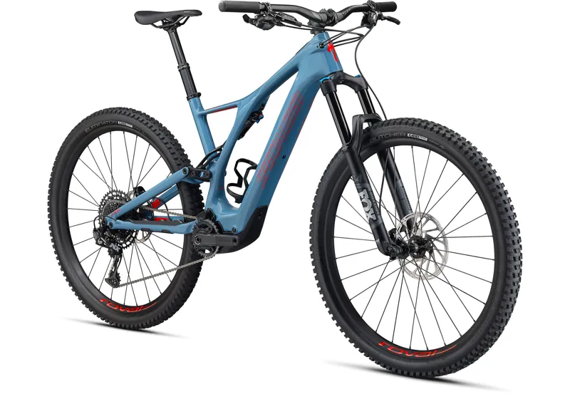2020 Specialized Turbo Levo SL Comp Carbon Electric FS MTB in Grey-2