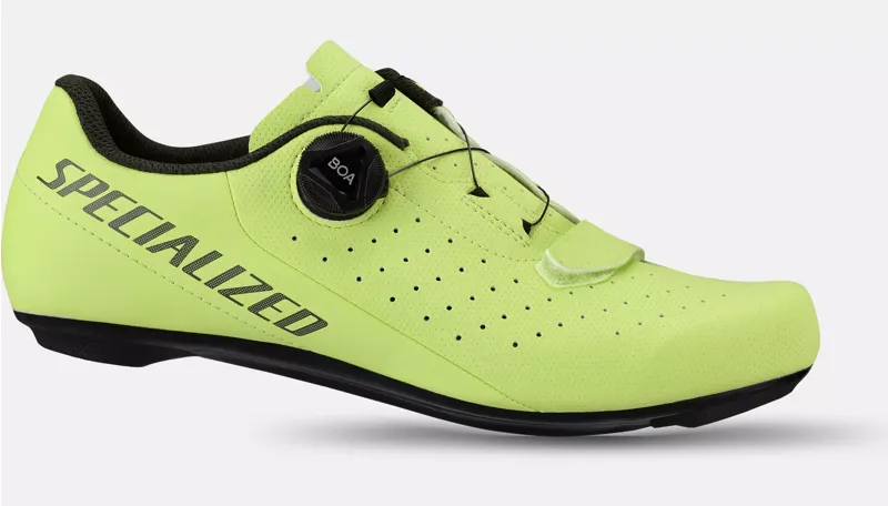 Specialized Torch 1.0 Road Shoes in Limestone/Oak Green