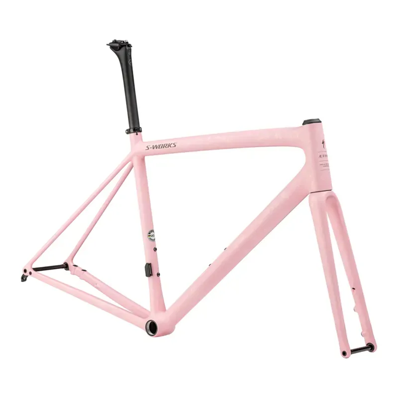 Specialized S-Works Aethos F-set in Red Ghost Orange/Desert Rose-2