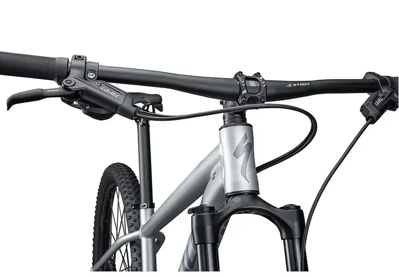 Specialized Rockhopper Expert 27.5 Mountain Bike in Silver/Black Holographic Foil-2
