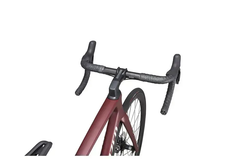 Specialized Tarmac SL7 Expert Shimano Ultegra Di2 in Maroon/Black/Light Silver-5