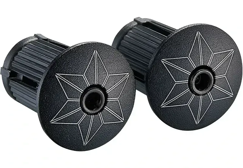 Supacaz Super Sticky Kush Gravel Tape w/ Ano. Plugs in Gunmetal/Black-3